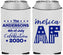 Custom 4th Of July Neoprene Can Coolers - Merica Af | 220041