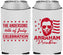 Custom 4th Of July Neoprene Can Coolers - Abraham Drinkin | 220044
