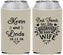 Custom Wedding Neoprene Can Coolers - Best Friends | 221