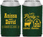 Custom Wedding Neoprene Can Coolers - Party Til The Cows Come Home | 222
