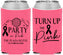 Custom Awareness Neoprene Can Coolers - Party In Pink | 230002