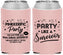 Custom Awareness Neoprene Can Coolers - Party Like A Survivor | 230003