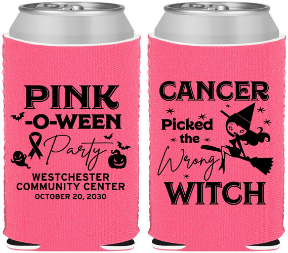 Custom Awareness Neoprene Can Coolers - Wrong Witch | 230010