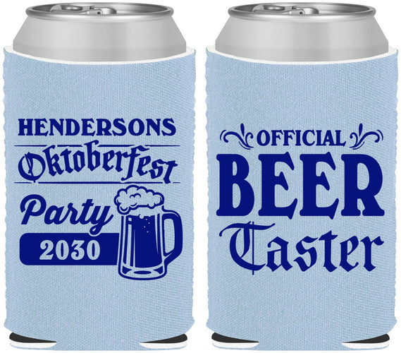 Custom Oktoberfest Neoprene Can Coolers - Beer Taster | 240000