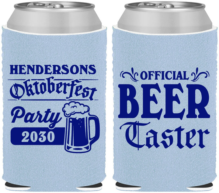 Custom Oktoberfest Neoprene Can Coolers - Beer Taster | 240000