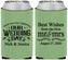 Custom Wedding Neoprene Can Coolers - Best Wishes Mr And Mrs | 242