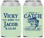 Custom Wedding Neoprene Can Coolers - What A Catch Fish | 247