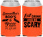 Custom Halloween Neoprene Can Coolers - Boo Booze Scary | 250000