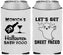Custom Halloween Neoprene Can Coolers - Ghost Sheet Faced | 250009