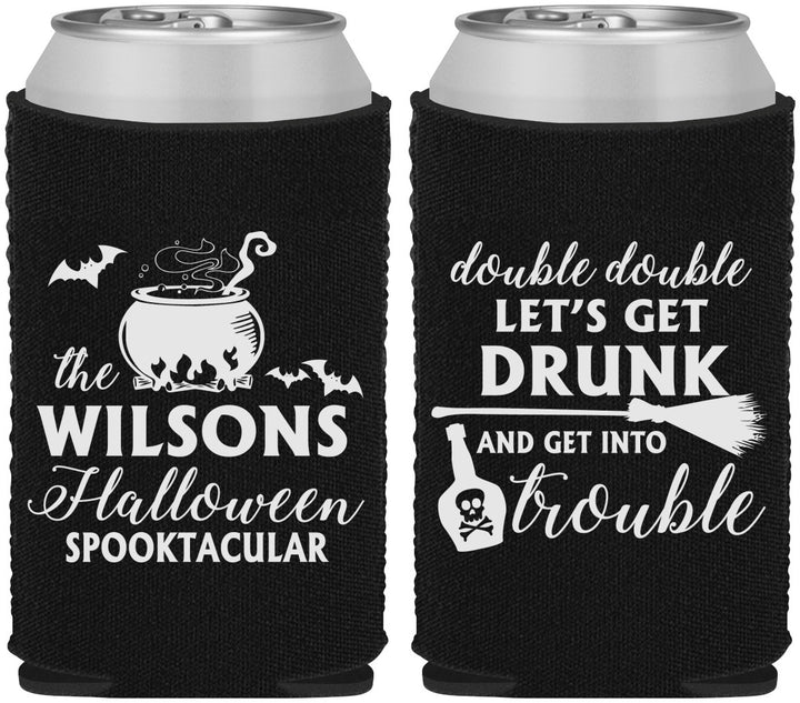 Custom Halloween Neoprene Can Coolers - Witch | 250011