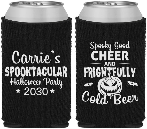Custom Halloween Neoprene Can Coolers - Pumpkin | 250035