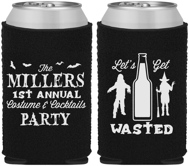 Custom Halloween Neoprene Can Coolers - Werewolf Witch | 250039