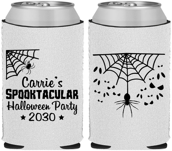 Custom Halloween Neoprene Can Coolers - Spooktacular | 250049