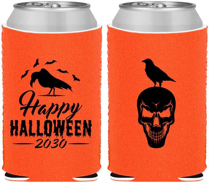 Custom Halloween Neoprene Can Coolers - Skeleton | 250056