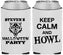 Custom Halloween Neoprene Can Coolers - Howl | 250069