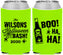 Custom Halloween Neoprene Can Coolers - Boo Skeleton | 250078