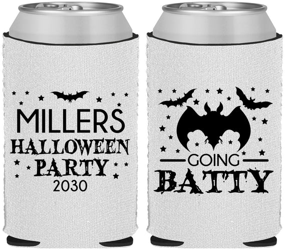Custom Halloween Neoprene Can Coolers - Bat | 250081