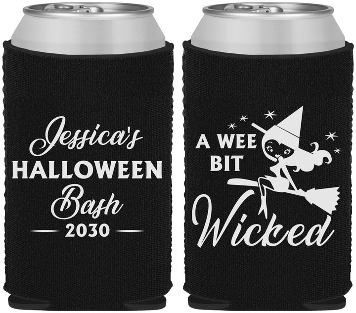 Custom Halloween Neoprene Can Coolers - Witch | 250091