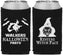 Custom Halloween Neoprene Can Coolers - Resting Witch Face | 250099