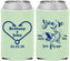 Custom Wedding Neoprene Can Coolers - Fish In The Sea For Me | 254