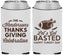 Custom Thanksgiving Neoprene Can Coolers - Lets Get Basted | 260003