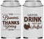 Custom Thanksgiving Neoprene Can Coolers - Laugh Drink Stuffed | 260007