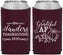 Custom Thanksgiving Neoprene Can Coolers - Grateful Af | 260017