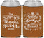 Custom Thanksgiving Neoprene Can Coolers - Grateful Blessed | 260028