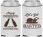 Custom Thanksgiving Neoprene Can Coolers - Lets Get Basted | 260039