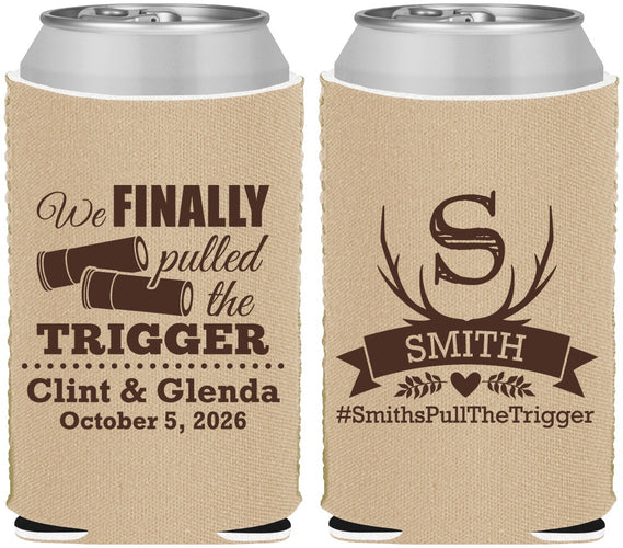 Custom Wedding Neoprene Can Coolers - Finally Pull The Trigger | 264