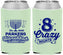 Custom Hanukkah Neoprene Can Coolers - Eight Crazy Nights | 270010