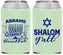 Custom Hanukkah Neoprene Can Coolers - Shalom | 270014