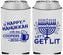 Custom Hanukkah Neoprene Can Coolers - Lets Get Lit | 270021