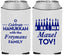 Custom Hanukkah Neoprene Can Coolers - Mazel Tov | 270025