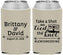 Custom Wedding Neoprene Can Coolers - Take A Shot We Tied The Knot | 277