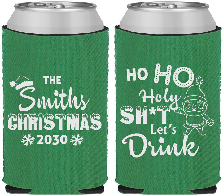 Custom Christmas Neoprene Can Coolers - Elf | 280009