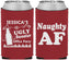 Custom Christmas Neoprene Can Coolers - Eat Drink Be Ugly | 280024