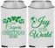 Custom Christmas Neoprene Can Coolers - Joy To The World | 280035