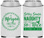Custom Christmas Neoprene Can Coolers - Naughty Or Nice | 280047