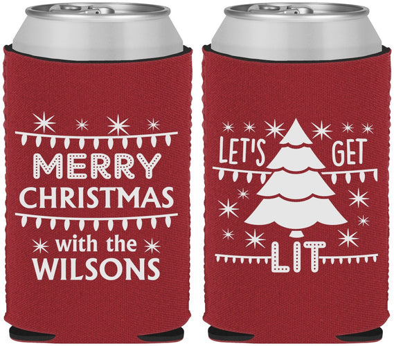 Custom Christmas Neoprene Can Coolers - Nutcracker | 280052