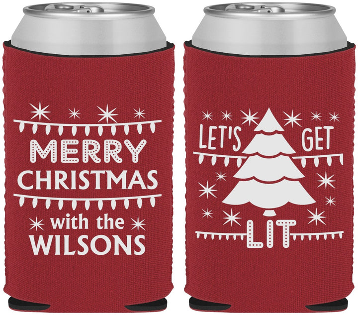 Custom Christmas Neoprene Can Coolers - Nutcracker | 280052