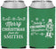 Custom Christmas Neoprene Can Coolers - Snowflakes | 280053