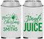 Custom Christmas Neoprene Can Coolers - Jingle Juice | 280067