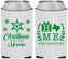Custom Christmas Neoprene Can Coolers - Texas | 280075