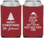 Custom Christmas Neoprene Can Coolers - Ho Ho Ho | 280076