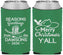 Custom Christmas Neoprene Can Coolers - Texas | 280077