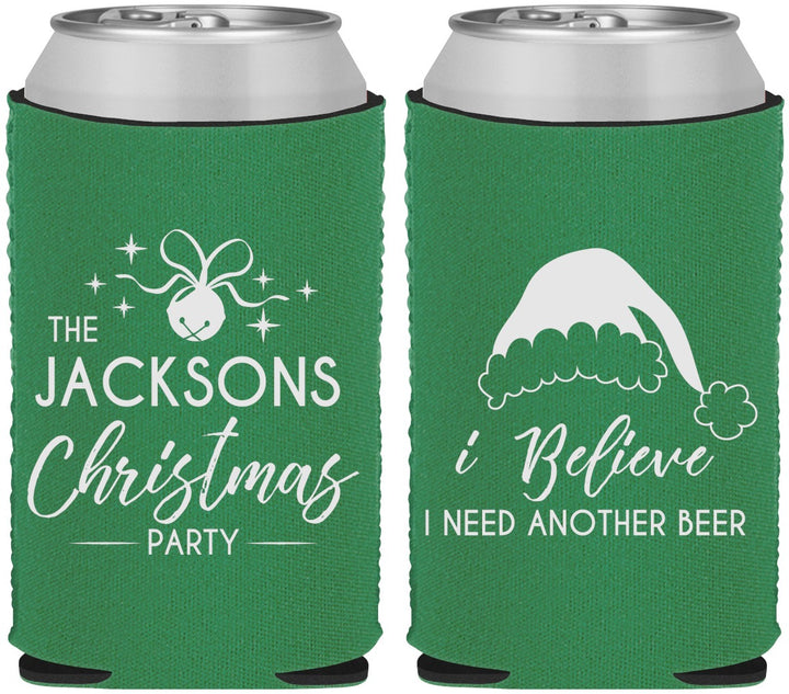 Custom Christmas Neoprene Can Coolers - Santa Claus | 280085