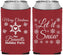Custom Christmas Neoprene Can Coolers - Let Is Snow | 280088