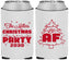 Custom Christmas Neoprene Can Coolers - Lit Af | 280090