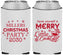 Custom Christmas Neoprene Can Coolers - Cocktail | 280098